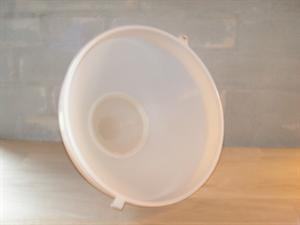 Tragt med si, plastic, diameter 25 cm